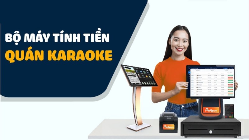 Phần mềm tính tiền Karaoke Vietbill ứng dụng quản lý hóa đơn